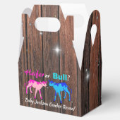 ハイファーまたはブルファームのスタイルジェンダーの表示 フェイバーボックス (オープン)