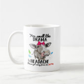 ハイファーカウアニマルグラフィックティープラスサイおもしろいズ コーヒーマグカップ (左)