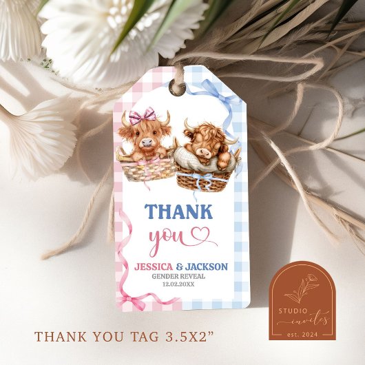 ハイファ名門私立校風のーまたはブルジェンダーがギフトラベルを明らかにする ギフトタグ