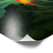 ハイフェニッ飛んでいるクス フォトプリント            (角)