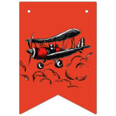 ハイフライインパーティの招待状 バンティングフラッグ (第2の旗)