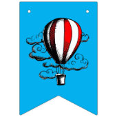 ハイフライインパーティの招待状 バンティングフラッグ (第1の旗)