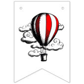 ハイフライインパーティの招待状 バンティングフラッグ (第3の旗)