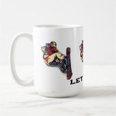 ハイフライヤー – スノーボーディングフール コーヒーマグカップ (左)