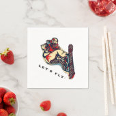 ハイフライヤー – スノーボーディングフール スタンダードカクテルナプキン (インサイチュ)