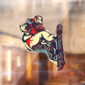 ハイフライヤー！ – スノーボード・フール ウィンドウサイン (シート2)