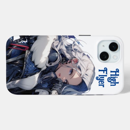 ハイフライヤー Case-Mate iPhoneケース (裏面 (横))