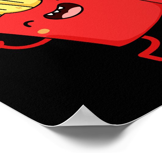 ハイフリおもしろいーズ友プンダークBG ポスター (角)