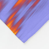 ハイフリースタイル飛んでいるモトクロスライダー フリースブランケット (角)