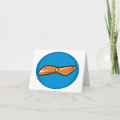 ハイフン記号 サンキューカード (正面)