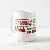 ハイブの心 コーヒーマグカップ (正面左)