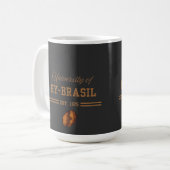 ハイブラジル大学 1325年創立 コーヒーマグカップ (正面左)