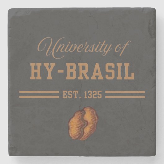 ハイブラジル大学 1325年創立 ストーンコースター (正面)