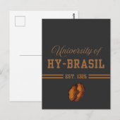 ハイブラジル大学 1325年創立 ポストカード (正面/裏面)