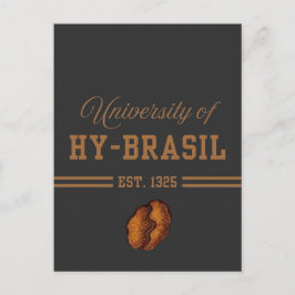 ハイブラジル大学 1325年創立 ポストカード