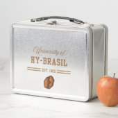 ハイブラジル大学 1325年創立 メタルランチボックス (インサイチュ)