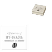 ハイブラジル大学 1325年創立 ラバースタンプ (押印)