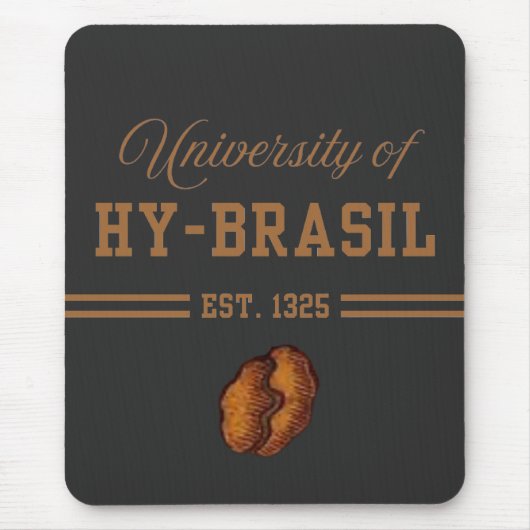 ハイブラジル大学 1325年設立 マウスパッド (正面)