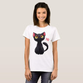 ハイブラックキャットTシャツ Tシャツ (正面フル)