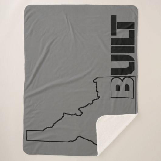 ハイブリッドアイダホ建てシェルパブランケット シェルパブランケット (正面)
