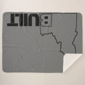 ハイブリッドアイダホ建てシェルパブランケット シェルパブランケット (正面(横))