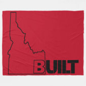 ハイブリッドアイダホ建フリースブランケット フリースブランケット (正面(横))