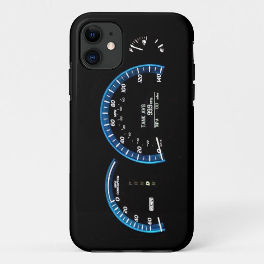 ハイブリッドカー楽器クラスターiPhone 5/5Sケース Case-Mate iPhoneケース (裏面)