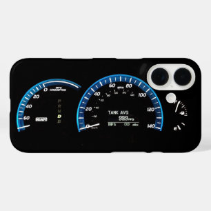 ハイブリッドカー計器クラスタ iPhone 16ケース