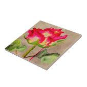 ハイブリッドティーバラ水モダン彩花芸術 タイル (側面)