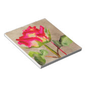 ハイブリッドティーバラ水モダン彩花芸術 ノートパッド (アングル)