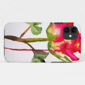 ハイブリッドティーバラ水モダン彩花芸術 Case-Mate iPhoneケース (裏面(横))