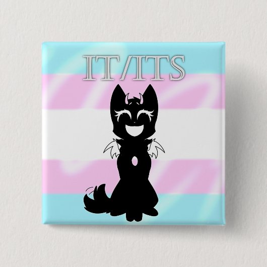 ハイブリッドトランス端子(It/Its) 缶バッジ (正面)