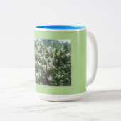 ハイブリッドハニーサックル開花 ツートーンマグカップ (正面右)