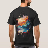 ハイブリッドヒーローズ Tシャツ (裏面)