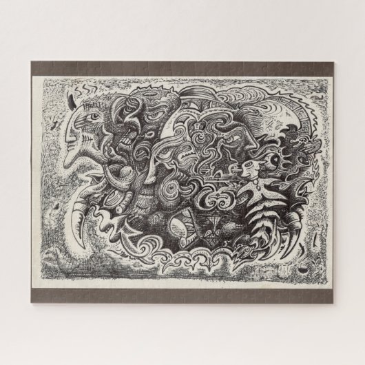 ハイブリッドビースト（フルイメージ）ジグソーパズル ジグソーパズル (横)