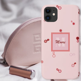 ハイブリッドペイズリーは赤で緩く散乱グラデーション iPhone 11 ケース