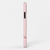 ハイブリッドペイズリーは赤で緩く散乱グラデーション Case-Mate iPhoneケース (裏面/右)