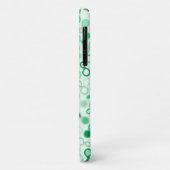 ハイブリッドペイズリー – グリーングラデーションヒューズ電話ケース Case-Mate iPhoneケース (裏面/左)