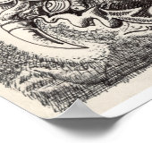 ハイブリッド獣インクスケッチ ポスター (角)