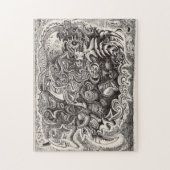 ハイブリッド獣 ジグソーパズル (縦)