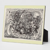 ハイブリッド獣 フォトプラーク (側面)