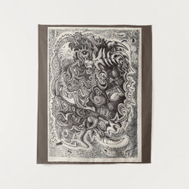 ハイブリッド獣（フルイメージ） タペストリー