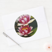 ハイブリッド睡蓮 ラウンドシール (封筒)