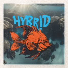 ハイブリッド ガラスコースター