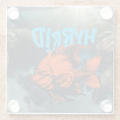 ハイブリッド ガラスコースター (裏面)