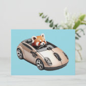 ハイブリッドPCマウス – 赤いパンダのドライバ03. 招待状 (スタンド正面)