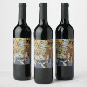 ハイブワインラベルに入ったハチ ワインラベル (ボトル)