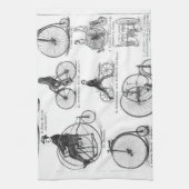 ハイホイーラー自転車ペニー農園 キッチンタオル (縦)