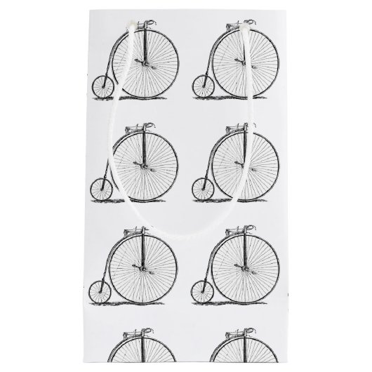 ハイホイーラー自転車ペニー農園 スモールペーパーバッグ (正面)