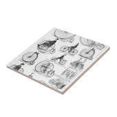 ハイホイーラー自転車ペニー農園 タイル (側面)